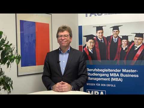 Informationsfilm MBA-Programm Friedrich-Alexander-Universität - Prof. Voigt