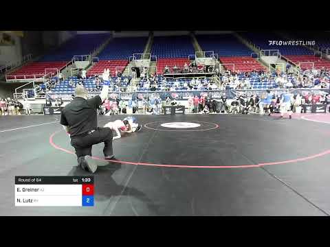 112 Lbs Round Of 64 - Ella Greiner, Arizona Vs Noelani Lutz, Nevada A008