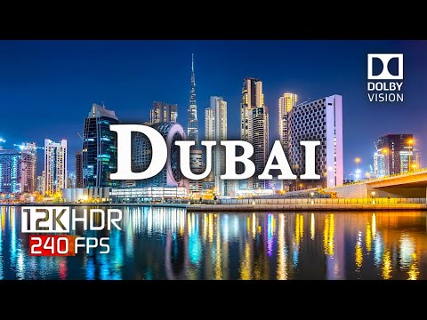 Dubai, UAE 🇦🇪  Drone Video in 12K ULTRA HD