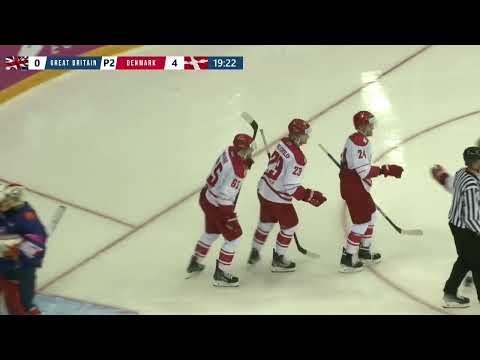 Goals: GB v Denmark (Sunday)