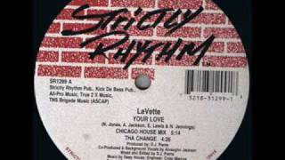 Lavette - Your Love - Strictly Rhythm (1992)