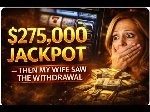 $275,000 Jackpot — Then My Wife Saw the Withdrawal