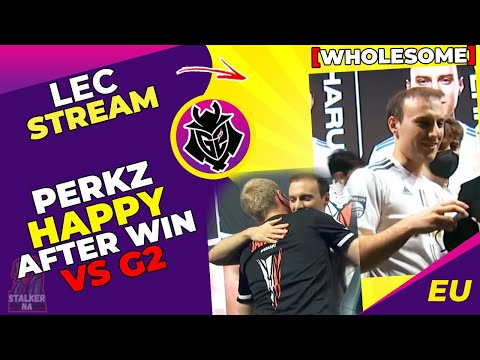 VIT Perkz HUGS G2 Jankos and G2 Caps After Win vs G2 [WHOLESOME]