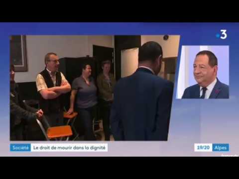 Fin de vie : Jean-Luc Romero-Michel invité de France 3 Alpes