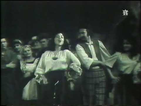 EWA PODLEŚ AS CARMEN - KRAKÓW OPERA 1980