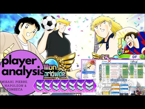 Misaki, Napoleon, Pierre and Fonseca Analysis - Captain Tsubasa : Dream Team