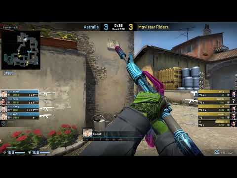 CS:GO POV Demo Astralis blameF (25/15) vs Movistar Riders (de_inferno) @ BLAST Premier Spring