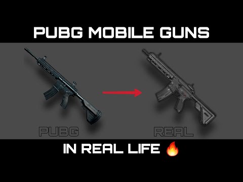 PUBG Mobile Guns In Real Life (AR - Assault Riffles) | Pubg Weapons In Real Life 🔥