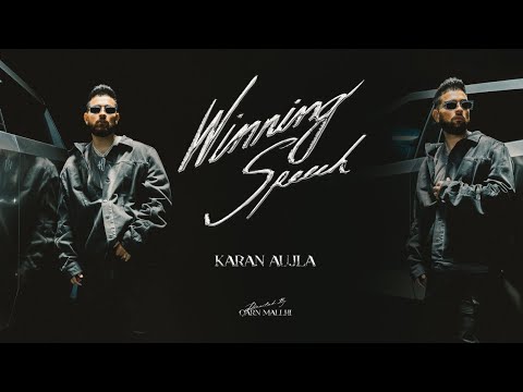 Winning Speech (Music Video) Karan Aujla | Mxrci | Latest Punjabi Songs 2024