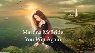 Martina McBride You Win Again