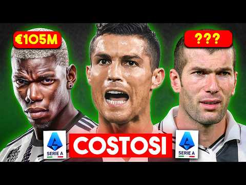 10 CALCIATORI PIÙ COSTOSI nella STORIA della SERIE A ⚽💸