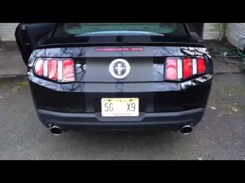 2011-2014 mustang v6 borla atak catback exhaust