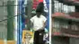 cartel de santa- en mi ciudad