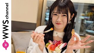 Jams Collection（ジャムズ）・一宮彩夏、白×ピンクの萌え袖ワンピースを着て麻布台ヒルズグルメを満喫！