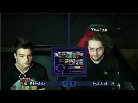 NMA2 - SD | BlueBuddy (Fox) VS bobby big ballz (Fox) - SSBM Top 32 - Losers Round 4