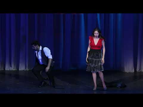 R.Leoncavallo "Pagliacci,,  Duet Nedda and Silvio(opera mosaics)