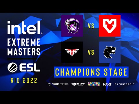 ESL IEM Major Rio 2022: Champions Stage - 1/2 FINALA - Outsiders vs MOUZ & FURIA vs Heroic