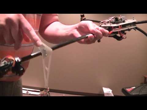 Tricopter folding frame