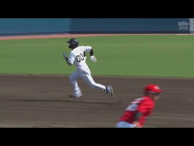 【ファーム】バファローズ・平野大和が今季初の4安打で猛アピール!! 2022年7月10日 オリックス・バファローズ 対 広島東洋カープ