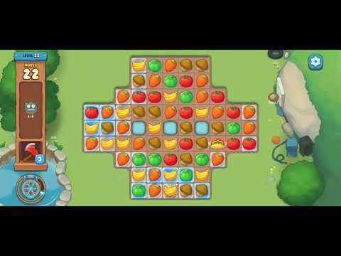 [Gameplay] We Bare Bears Match3 - Level 25 (No Boosters)