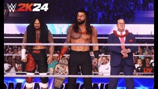 Roman Reigns vs Cody Rhodes | 2K24