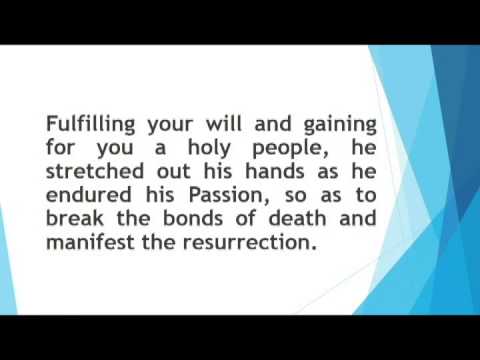 Christ the Savior Presider's Edition - Preface