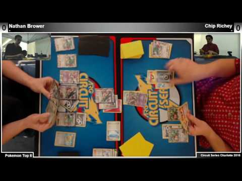 ARGCS Pokemon Grand Finals - Nathan Brower vs Chip Richey - Charlotte, NC - 11-20-16