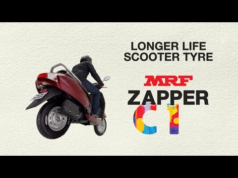 MRF Zapper C1 | Longer life Tyre for Scooters