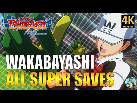 CAPTAIN TSUBASA : RISE OF NEW CHAMPIONS | WAKABAYASHI - ALL SUPER SAVES