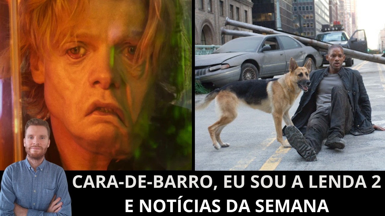 Ao vivo: Cara-de-Barro, Eu Sou a Lenda 2, Coyote vs ACME, Battlefield e mais!