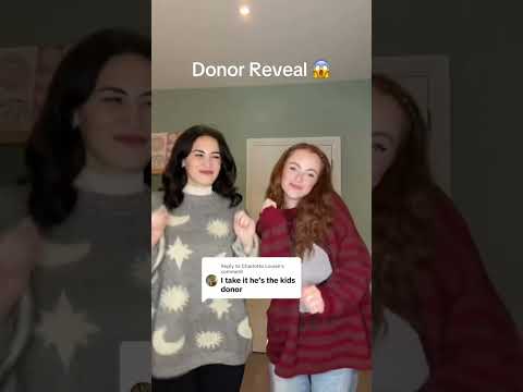 DONOR REVEAL 😅