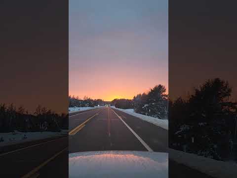 Gotta love it. #michigan #yooper #subscribe #sunset #sky #view #beauty #shorts #ride #bored #share