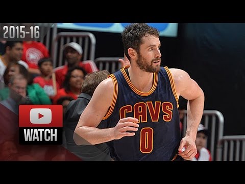 Kevin Love Full Game 4 Highlights vs Hawks (2016.05.08) - 27 Pts, 13 Reb, 8 Treys!
