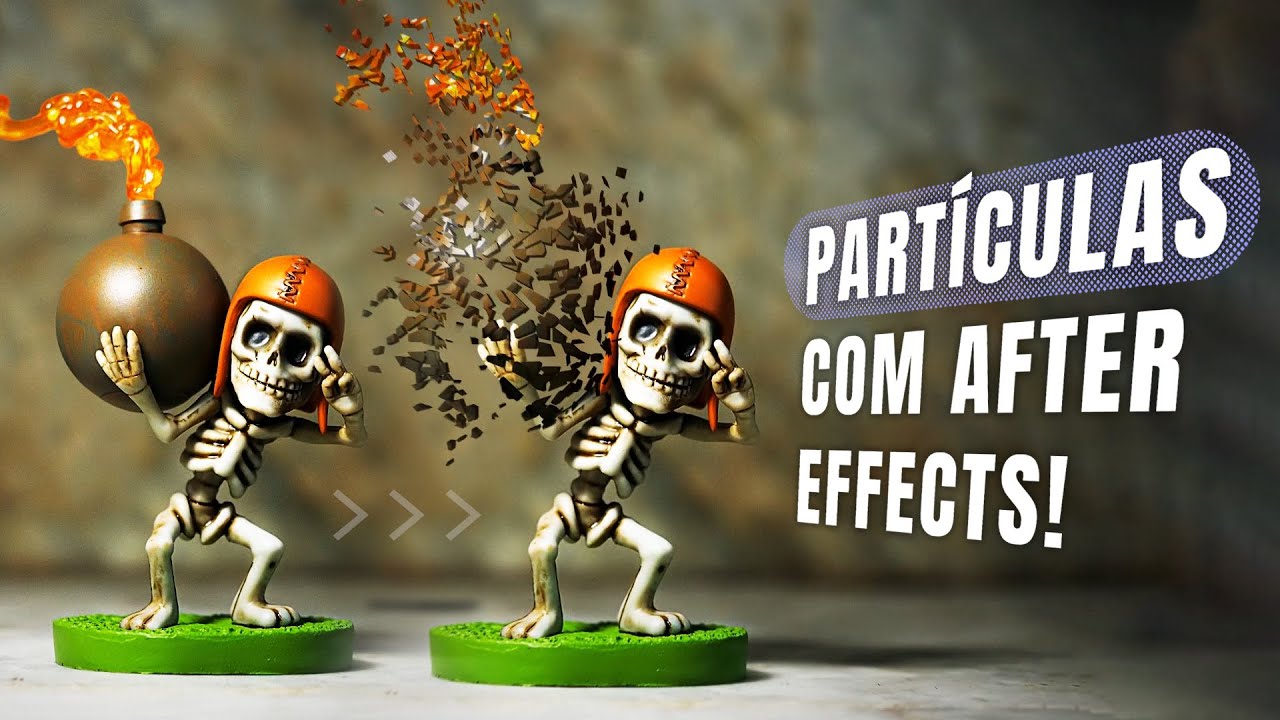 PARTÍCULAS no AFTER EFFECTS em FOTO! SEM PLUGIN, TUTORIAL PASSO a PASSO! #aftereffects