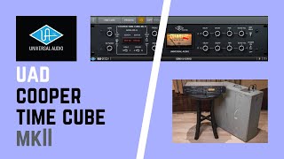 Video thumbnail for Cooper Time Cube - Mk II Delay | UAD Universal Audio (Plugin) by Alberto Martinez Del Rio Guitar