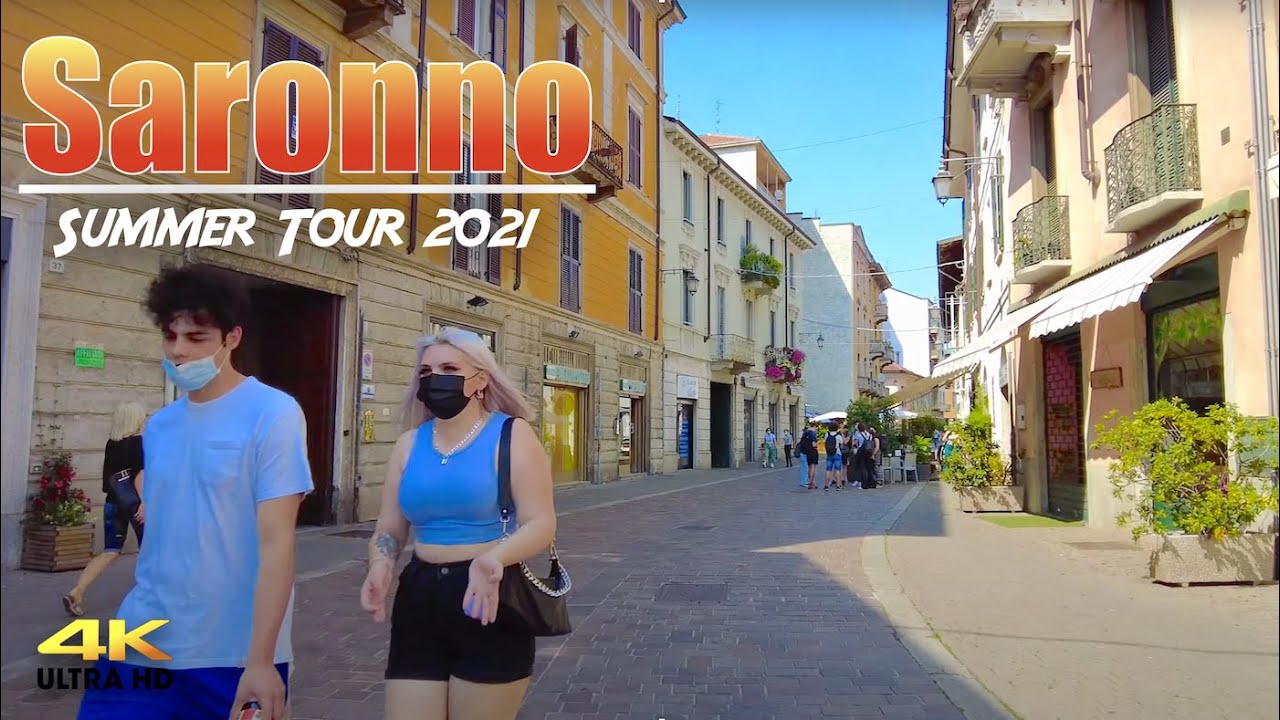 Watch Now Virtual Tour in Saronno, Italy | How to explore like a local - Real Scenes (4K 60fps) 2021 Virtual Tour in Saronno, Italy | How to explore like a local - Real Scenes (4K 60fps) 2021