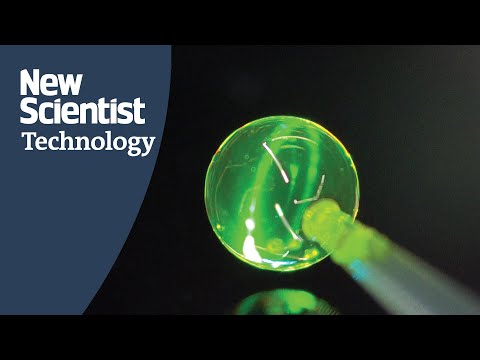 These tiny lasers are made from soap bubbles