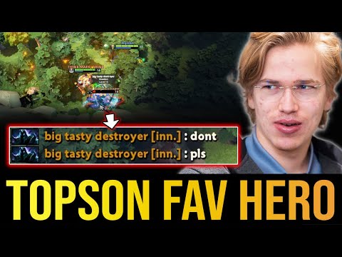 Topson tries his favorite Hero "EARTH SPIRIT" in 7.29c Patch DOTA 2