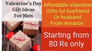 Valentine's day gifts for husband or boyfriend from Amazon || Valentine day gift ideas
