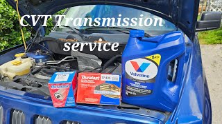 CVT Transmission service (Jeep Patriot) step by step + 2nd filter change
