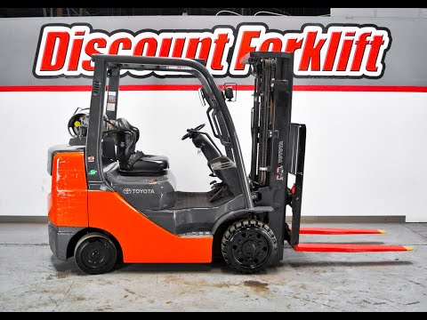 TOYOTA 8-series 8FGCU30 6,000lb  LP (Propane) #2130 - Forklift for Sale