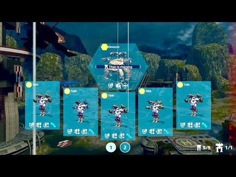 War Robots: Final Test | New Robot Teth , Weapons, Drone & More Gameplay