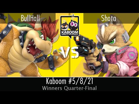 BullHall (Bowser) vs Shota (Fox, Donkey Kong, Palutena) - WQF - Kaboom 5/8/21