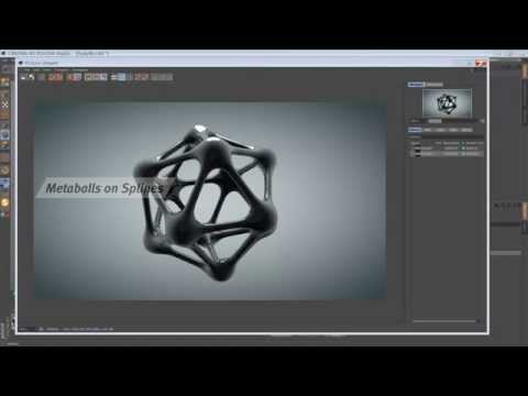 Metaballs on Splines // C4D QuickTip