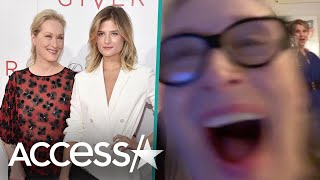 Meryl Streep Crashes Daughter Louisa Jacobson's ‘Gilded Age’ Party video