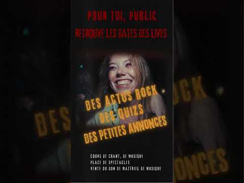 Découvre le nouveau site Web de RdvROCK