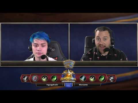 lnguagehackr vs Monsanto - Division A - Hearthstone Grandmasters Americas 2020 Season 1 - Week 4
