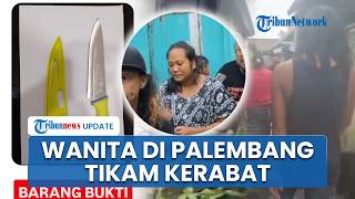 Cekcok Berdarah di Kertapati Palembang, Seorang Wanita Nekat Tikam Kerabat hingga Luka Parah