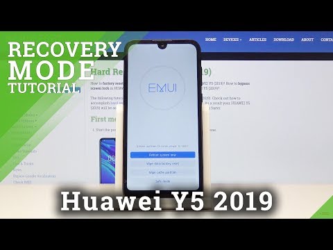 How To Boot Recovery Mode in HUAWEI Y5 2019 - Recovery Mode Instructions