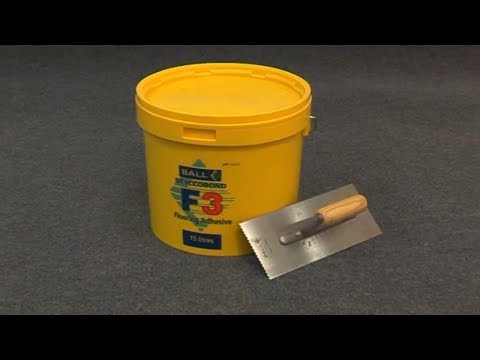 How to apply Styccobond F3 - Flooring Adhesive